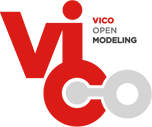Logotipo VICO OPEN Modeling